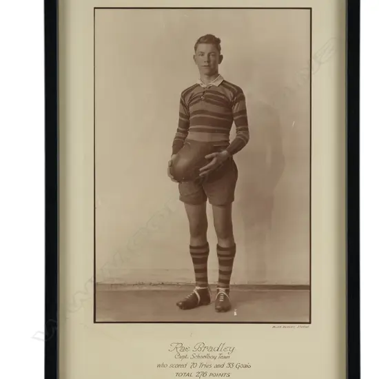 Alan Blakey (1888-1971) 'Rae Bradley Captain Schoolboy Team',